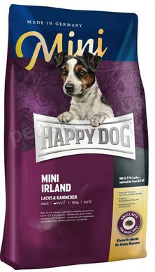 Happy Dog Mini Irland корм для собак малих порід (лосось/кролик/ячмінь) - 8 кг % Petmarket