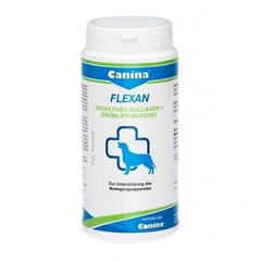 Canina FLEXAN - добавка з колагеном і ГАГ для здоров'я кістково-м'язової системи собак - 150 г Petmarket
