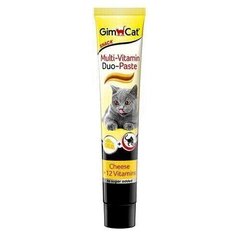 GimCat Duo-Paste Сир + 12 вітамінів - вітамінізована паста для кішок Petmarket