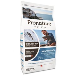 Pronature Holistic Mediterranea - беззерновий корм для собак середніх та великих порід (лосось/в'ялені томати) - 12 кг Petmarket