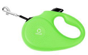 Collar DOG - поводок-рулетка для собак, L, рожевий Petmarket