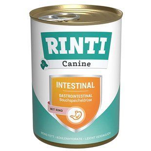 Rinti Canine Veterinary Intestinal mit Rind &ndash; Ринти Гастроинтестинал Говядина &ndash; диетический влажный корм для собак с заболеваниями ЖКТ и поджелудочной железы Petmarket