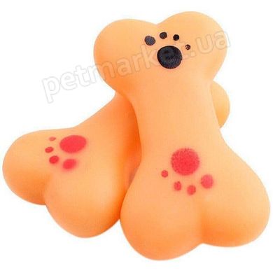 Pet Toys КОСТЬ - резиновая игрушка с пищалкой для собак Petmarket