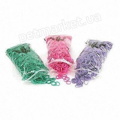 Резинки для накручування папільоток у собак - 50 шт., Фіолетовий Petmarket