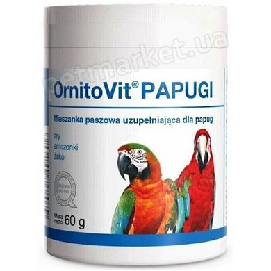Dolfos ORNITOVIT PARROTS - ОрнітоВіт Перротс - вітамінно-мінеральна добавка для великих папуг Petmarket