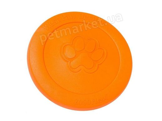 West Paw ZISC Disc - Зиск Фрисби - игрушка для собак, 17 см, оранжевый Petmarket