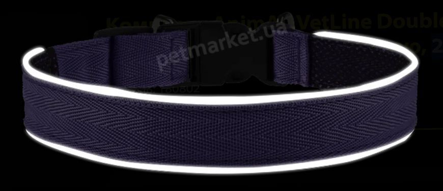 AnimAll VetLine Double Guard - нашийник з протипаразитарною стрічкою - 40-50 см (Помаранчевий) Petmarket