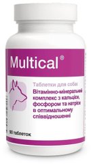 Dolfos MULTICAL - Мультікаль - вітамінно-мінеральна добавка для собак - 520 табл. Petmarket