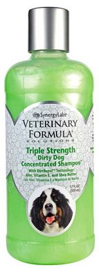 Veterinary Formula TRIPLE STRENGTH - шампунь с технологией отталкивания грязи - косметика для собак Petmarket