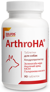 Dolfos ArthroHA хондропротектор для суглобів собак - 90 табл. % Petmarket