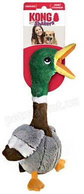 Kong Shakers Honkers Duck - игрушка для собак крупных пород Petmarket