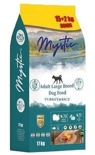 Mystic Dog Adult Large Breed Turkey & Rice - низкозерновой корм для собак крупных пород (индейка/рис) - 17 кг Petmarket
