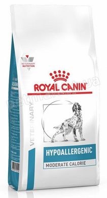 Royal Canin HYPOALLERGENIC Moderate Calorie - гипоаллергенный корм для собак - 14 кг % Petmarket