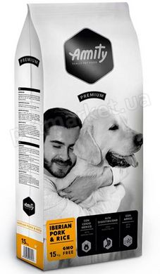 Amity IBERIAN PORK & RICE - корм для собак (иберийская свинина/рис) - 15 кг Petmarket