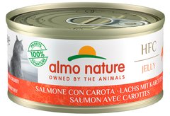 Almo Nature HFC Jelly Лосось/морква - вологий корм для кішок, 70 г Petmarket