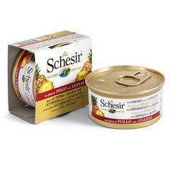 Schesir CHICKEN & PINEAPPLE - Курка і Ананас - консерви для кішок Petmarket