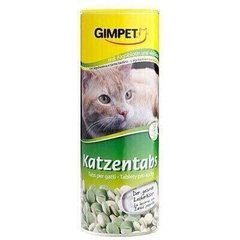 GimCat KATZENTABS с алгобиотином - витаминизированное лакомство для кошек - 425 г / 710 шт. Petmarket