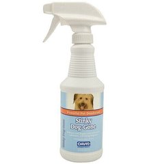 Davis STINKY DOG-GONE средство для удаления неприятных запахов на шерсти собак и щенков - 454 мл Petmarket