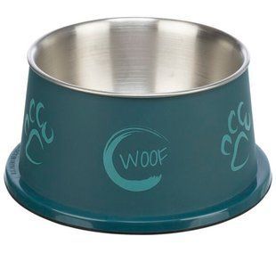Trixie Long-Ear Bowl - миска из нержавеющей стали и пластика для собак с длинными ушами Petmarket