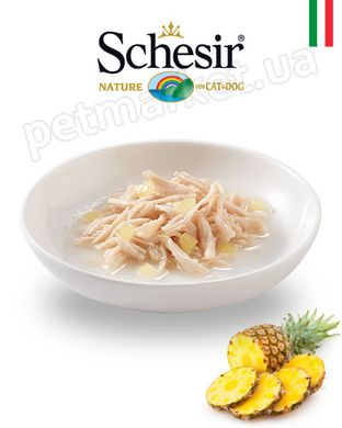 Schesir CHICKEN & PINEAPPLE - Курица и Ананас - консервы для кошек Petmarket