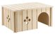 Ferplast SIN 4646 - деревянный домик для кроликов, 33х23,6х16 см