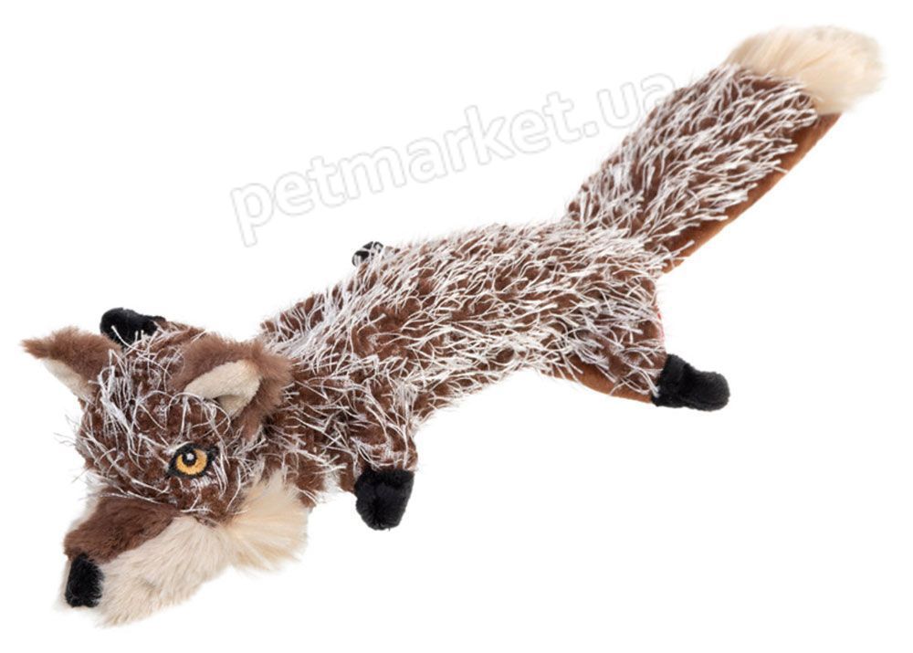 GiGwi Plush Friendz Вовк - м'яка іграшка для собак, 37 см (75325