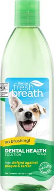 TropiClean Dental Health - добавка в воду для гигиены полости рта собак - 473 мл Petmarket