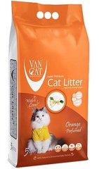 VanCat ORANGE - комкующийся наполнитель для кошачьего туалета (аромат апельсина), 10 кг Petmarket