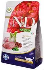 Farmina N&D Quinoa Digestion Adult Lamb & Fennel - корм для кошек с нарушениями пищеварения (ягненок/киноа) Petmarket