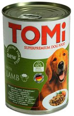 TOMi Lamb - Ягненок - влажный корм для собак, 400 г Petmarket