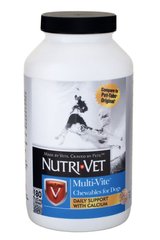 Nutri-Vet MULTI-VITE - витаминно-минеральный комплекс для собак - 180 табл. Petmarket