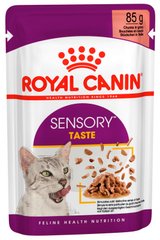 Royal Canin Sensory Taste кусочки в соусе - влажный корм для привередливых кошек - 85 г Petmarket