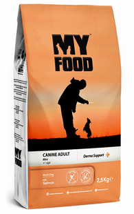 MyFood Dog Adult Mini Derma Support Salmon - корм для собак мелких пород (лосось) Petmarket