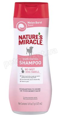 Nature's Miracle MELON - шампунь-конроль запаху для собак (диня) - 473 мл Petmarket