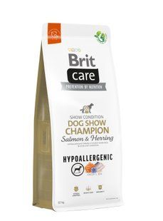 Brit Care Hypoallergenic Dog Show Champion гіпоалергенний корм для виставкових собак (лосось/оселедець), 12 кг. Petmarket