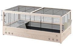 Ferplast ARENA 80 - дерев'яна клітка для кроликів та морських свинок % Petmarket