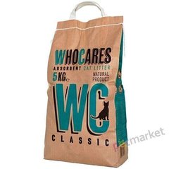 WHO CARES WC Classic - поглинаючий наповнювач без запаху для котячого туалету - 10 кг Petmarket