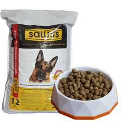 Salutis - повнораціонний корм для дорослих собак з яловичиною, 12 кг Petmarket