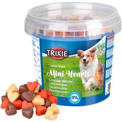 Trixie Mini Hearts Курка/ягня/лосось - м'які міні-ласощі для собак - 200 г Petmarket