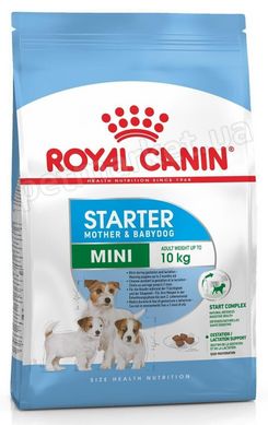 Royal Canin MINI STARTER - корм для цуценят, вагітних і годуючих собак дрібних порід - 8 кг % Petmarket