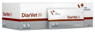 VetExpert DiarVet - таблетки против диареи для собак и кошек Petmarket