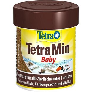 Tetra TETRAMIN Baby - основной корм для мальков аквариумных рыб Petmarket