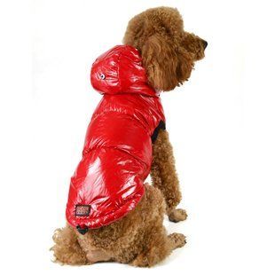 Dogs Bomba Лакированный жилет утепленный для собак - №3, Желтый Petmarket
