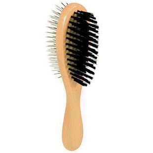 Trixie DOUBLE BRUSH - двостороння щітка для собак і кішок - 21 см Petmarket