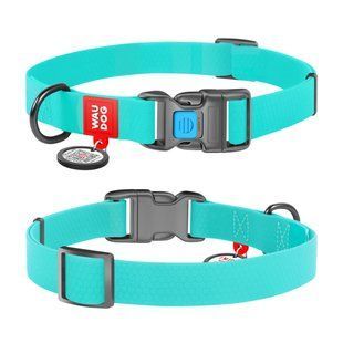 Collar WAUDOG WATERPROOF C QR ПАСПОРТОМ - світонакоплювальний нашийник для собак Petmarket