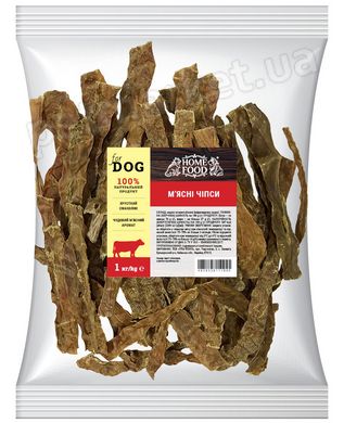 Home Food М'ЯСНІ ЧІПСИ - ласощі для собак - 1 кг Petmarket