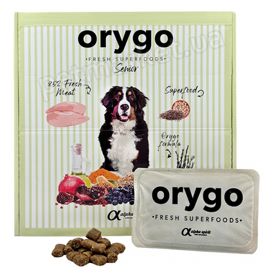 Orygo Senior Dog Chicken & Legumes - беззерновой полувлажный корм для пожилых собак (курица/бобовые) Petmarket