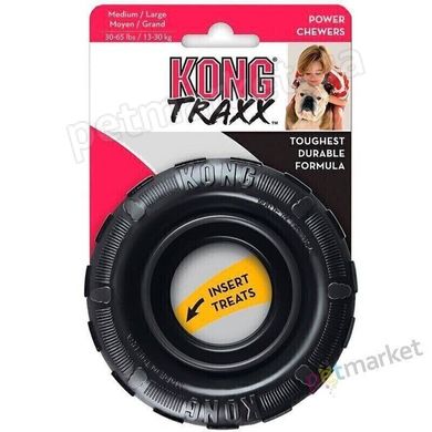 Kong TRAXX - прочная резиновая игрушка для собак - M-L % Petmarket