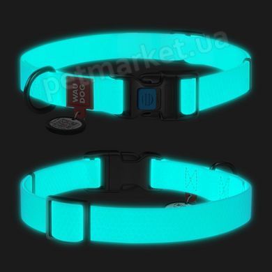 Collar WAUDOG Waterproof - водонепроникний нашийник, що світиться, для собак (металева застібка) - 38-58 см Petmarket