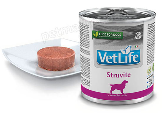 Farmina Vet Life Struvite - диетический корм для собак для растворения струвитных уролитов Petmarket